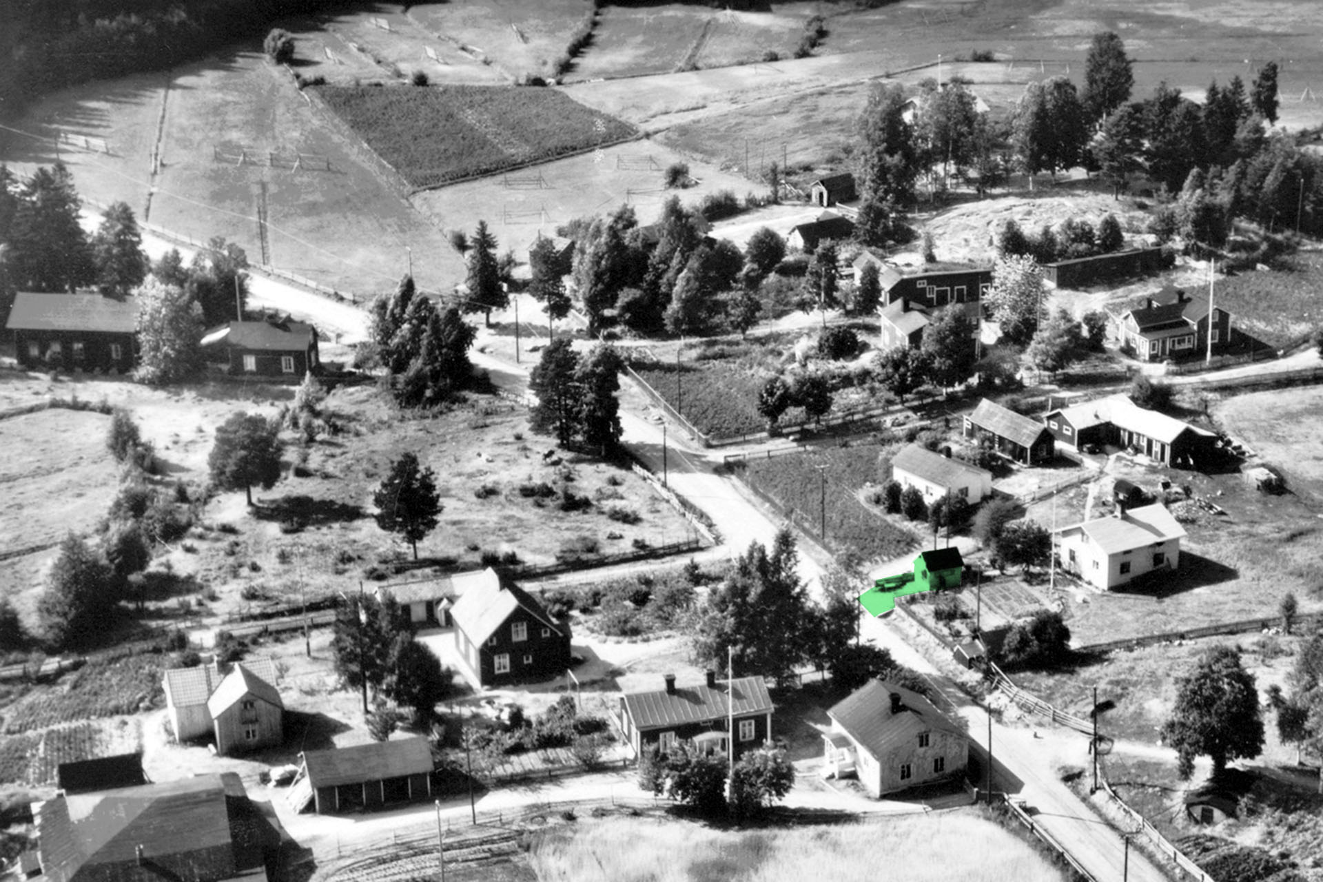 Företag i Juniskär - Kiosken på 1950-talet