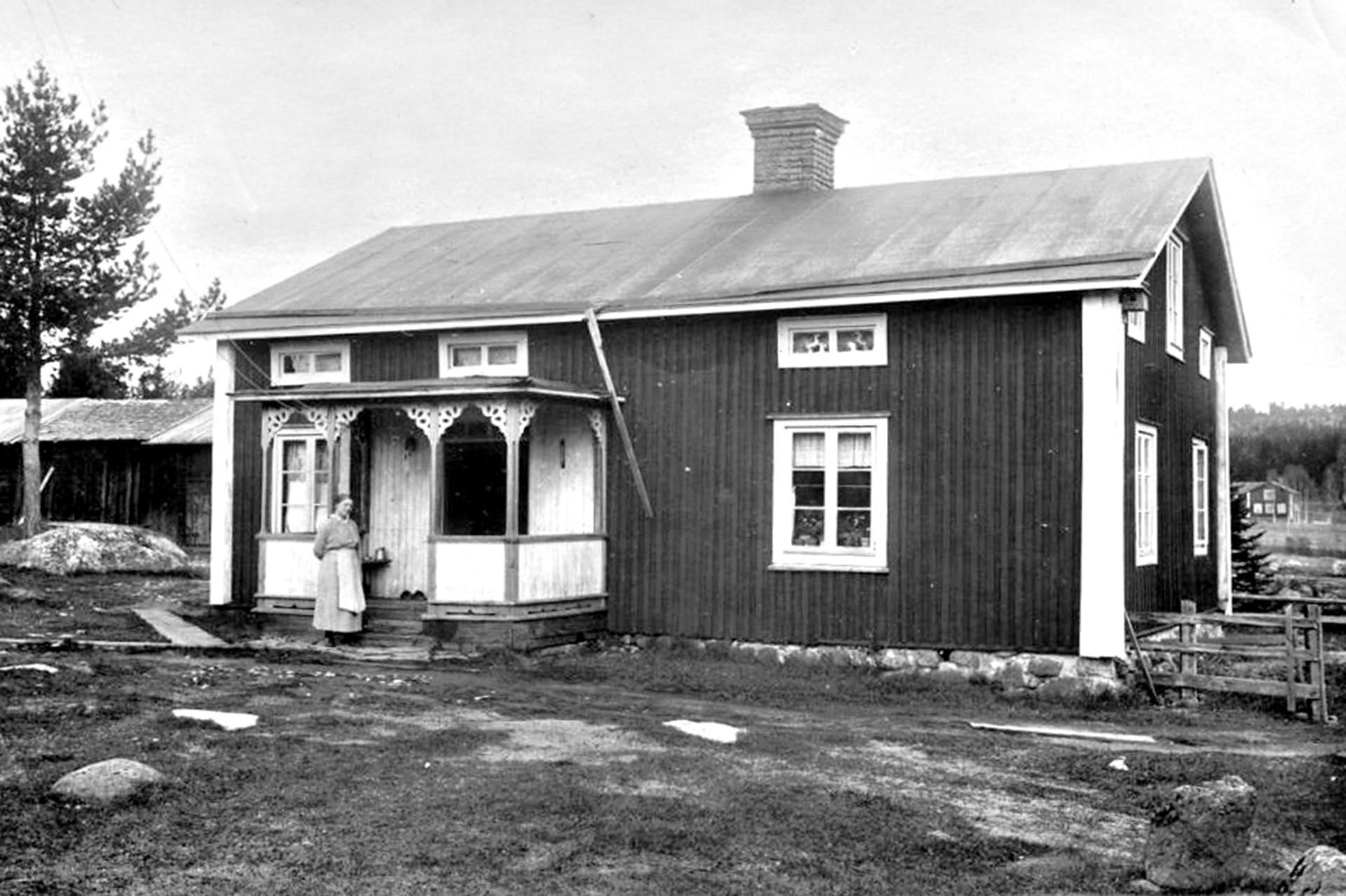 Familjen Westberg i Juniskär var en av de första som bosatte sig i Juniskär